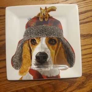 Holiday pet plate